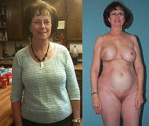 Amateur photos of mature before and after