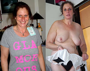 Dressed undressed milf porn pics