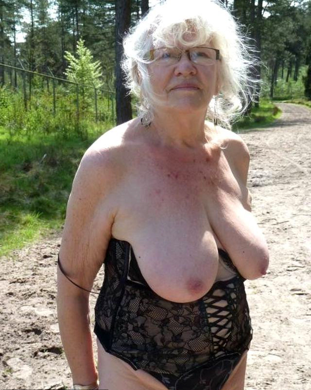 Hairy Nude Granny